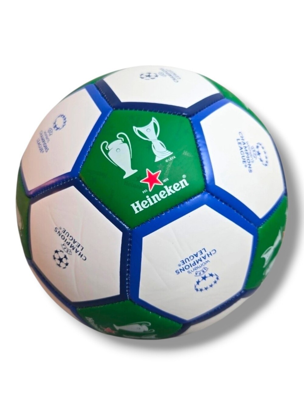Heineken Beer Soccer Ball / Football Sz 5 + Pump UEFA / Womens Champions League